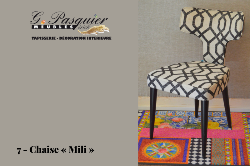 7 - Chaise « Mili » 